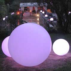 Sphere lumineuse
